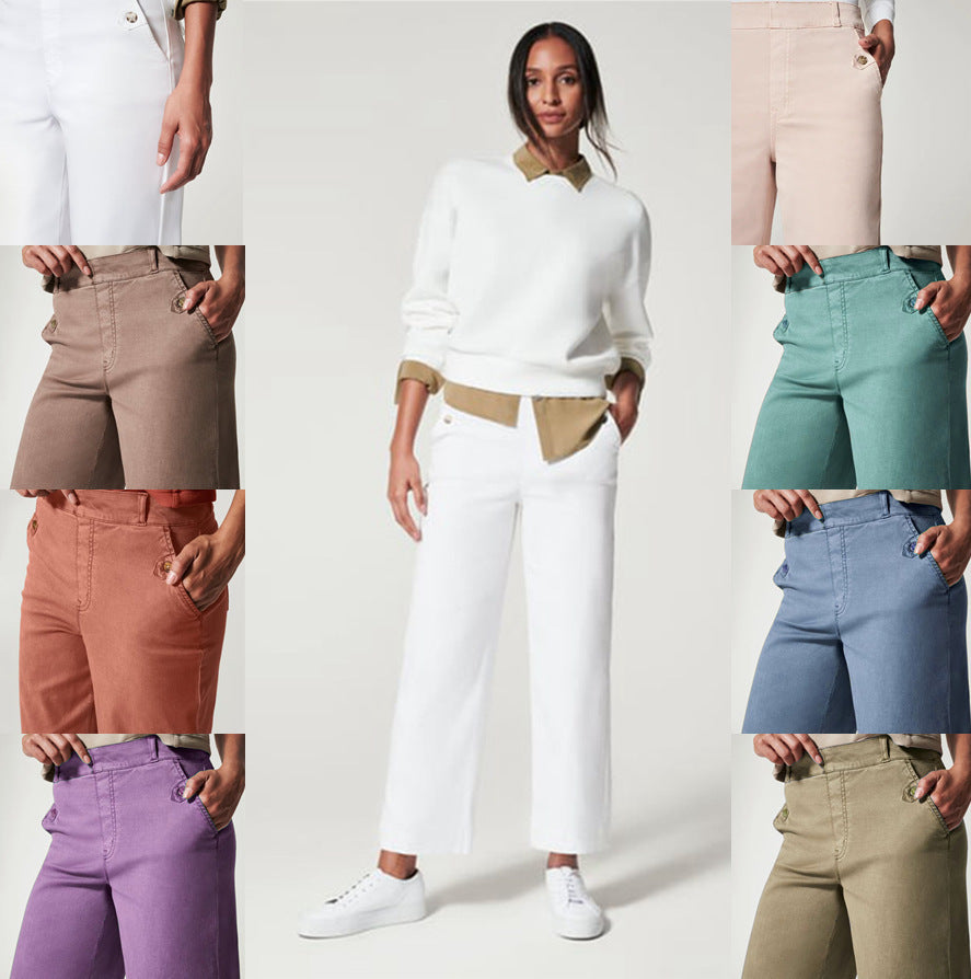 FlexForm® Women Stretch Twill Cropped Pants