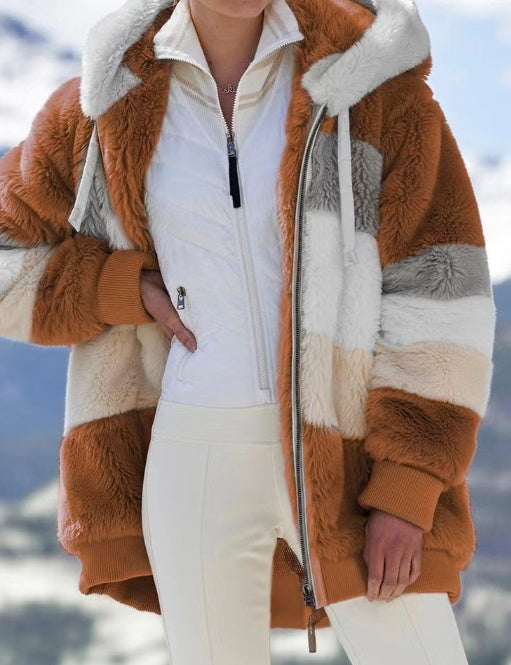 Avelora™ – Women’s Fleece Zip Cardigan