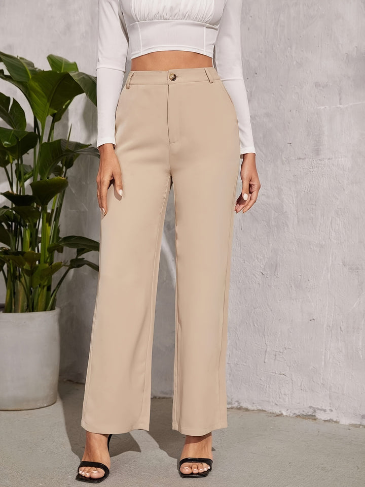 DrapeLine™ – Women’s Wide-Leg Flowy Commuter Trousers