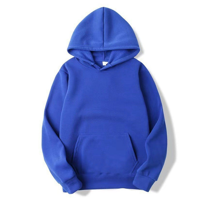 LuxeVita™ Solid Color Pullover Hoodie – Men & Women