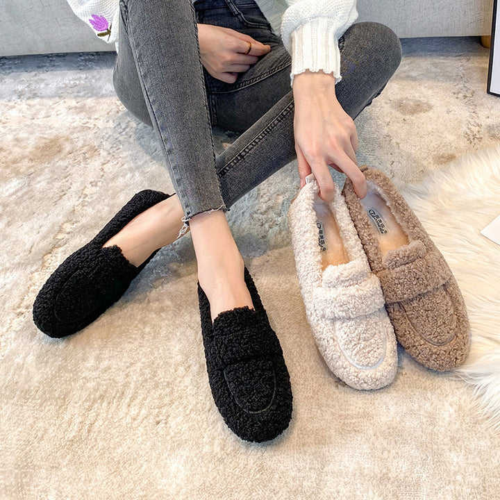 Velvetto™ – Woman Soft Plush Flats