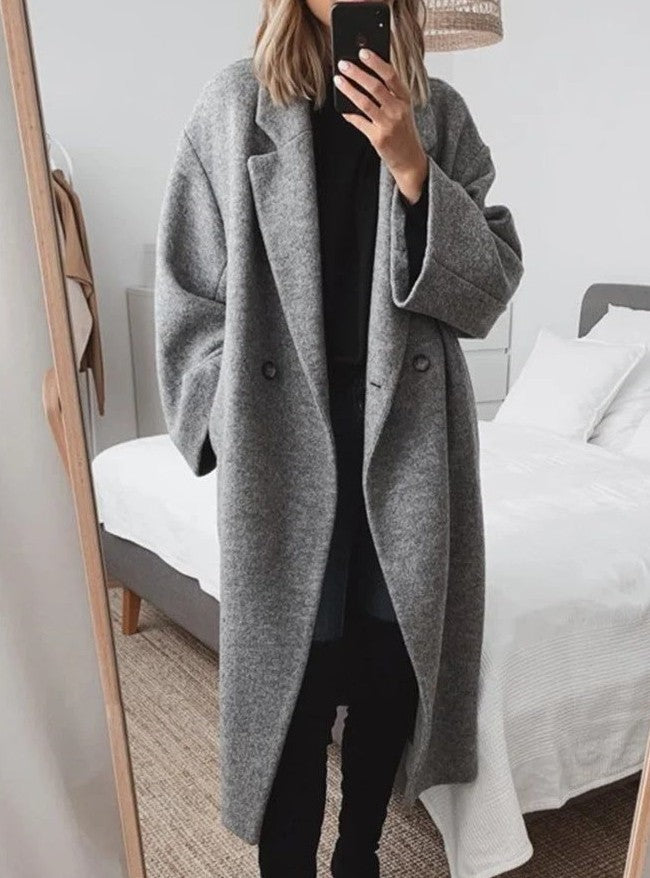 Veloria™ – Women’s Wool Trench Coat