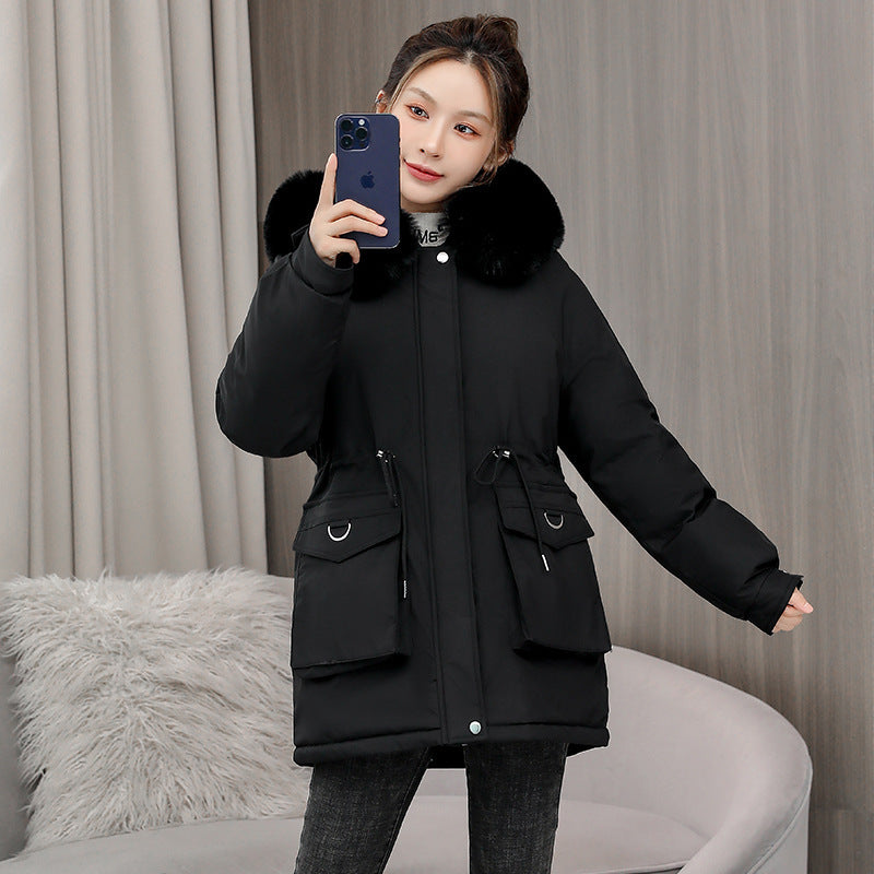 Cressida™ – Velvet Woman Lined Elegant Winter Coat