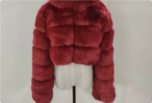 Fiorenze™ | Luxe Real Fox Fur Winter Coat