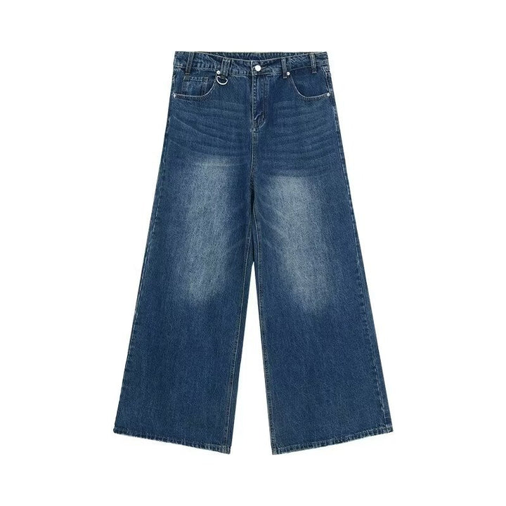 RetroFlow™ – Unisex Loose-Fit Vintage Denim Jeans