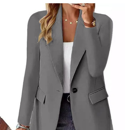 CommuteEdge™ – Women’s Single-Button Lapel Blazer