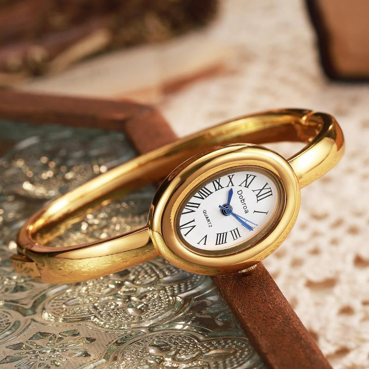 LuxeOra™ – Elegant Oval Women’s Watch