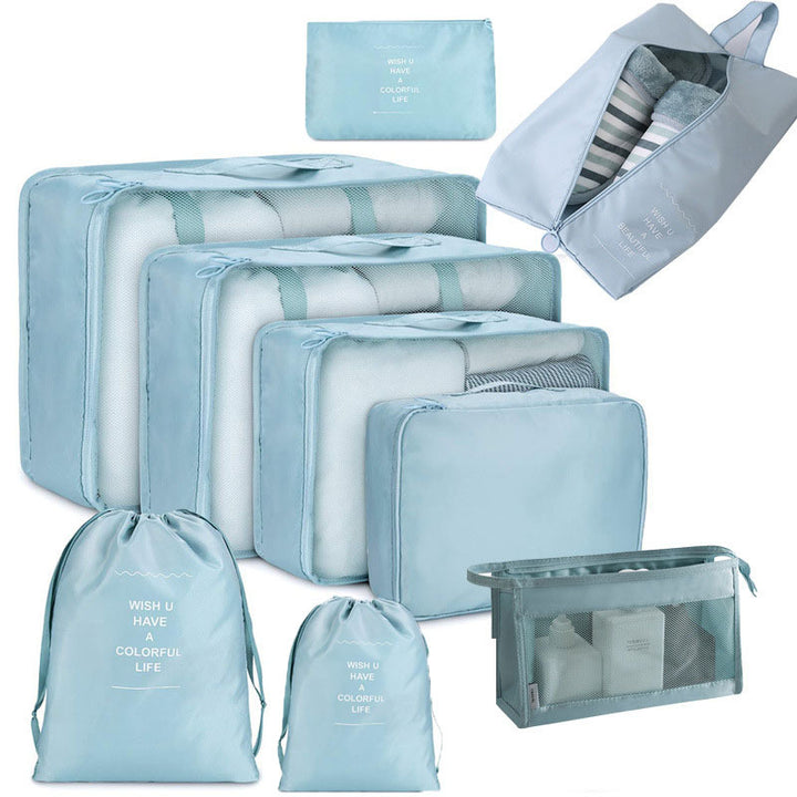 PackNest™ – 8-Piece Travel Organizer Storage Set