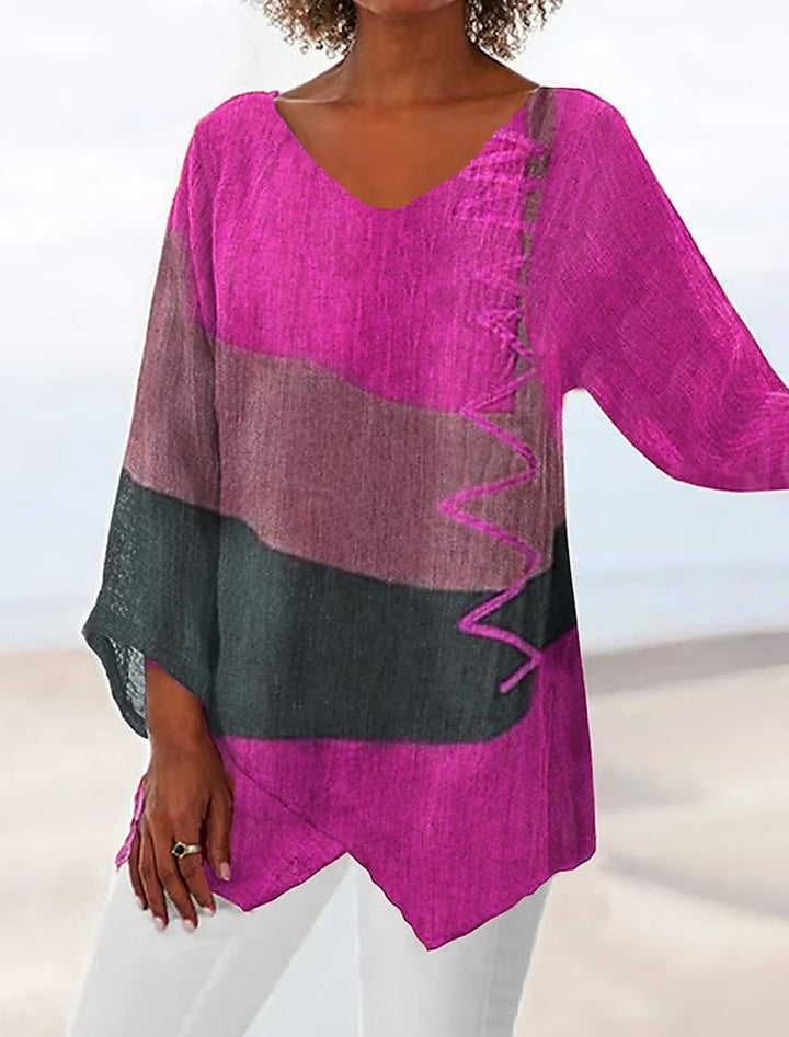 Celestia™ | Timeless V-Neck Blouse