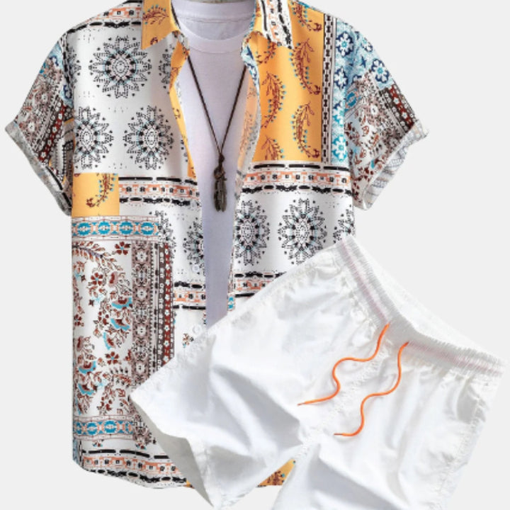 Kairo™ – Floral Print Summer Lounge Set
