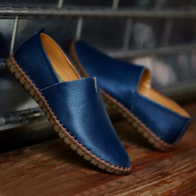 Corven™– Classic Leather Slip-Ons