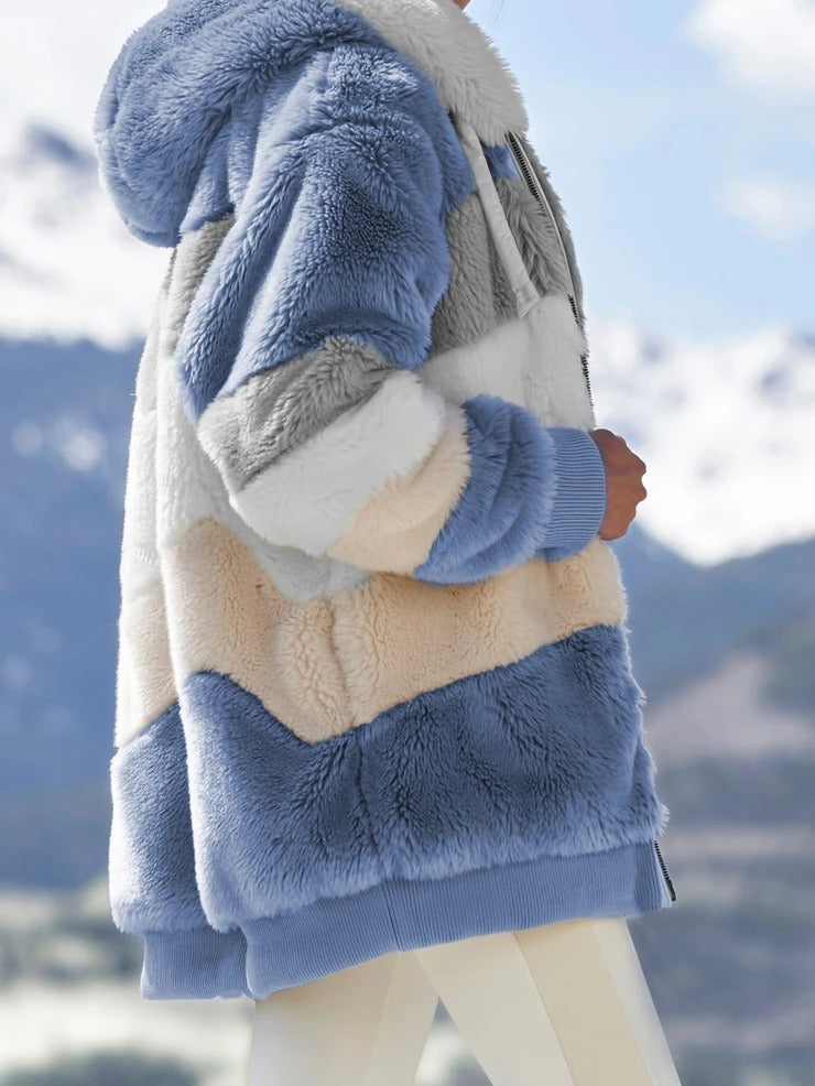 Avelora™ – Women’s Fleece Zip Cardigan