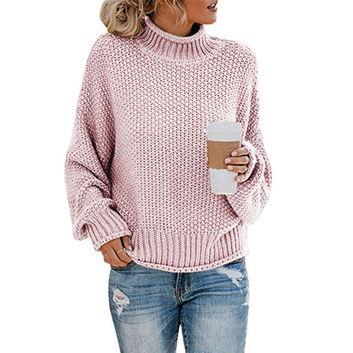 ChillGuard™ – Classic Woman High-Neck Knit Pullover