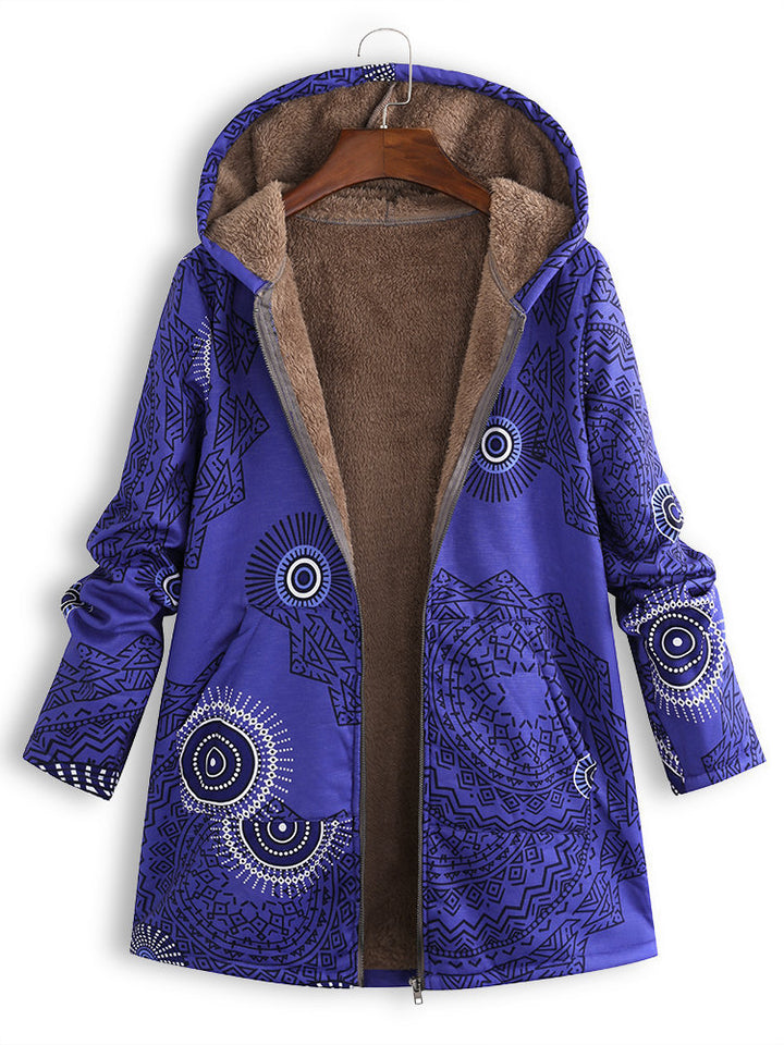 Fiora™ Soft Luxe Fleece Jacket – Women’s Cozy Hoodie
