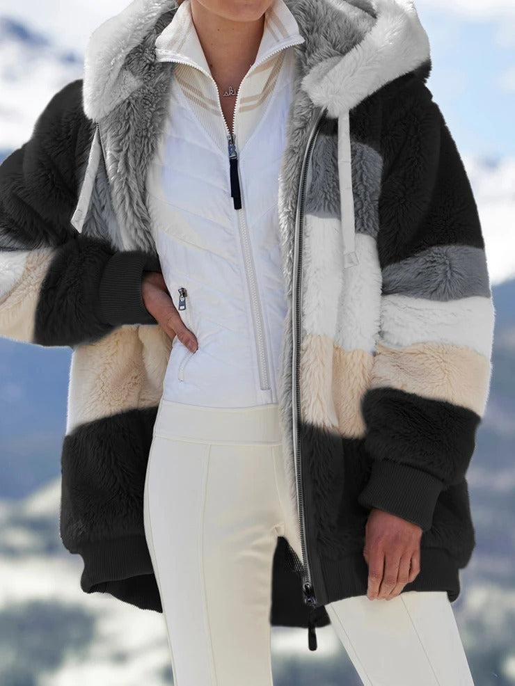 Avelora™ – Women’s Fleece Zip Cardigan