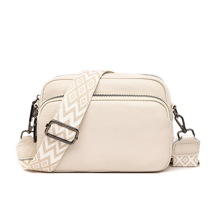 Noir & Blanc Everyday Leather Luxe Bag