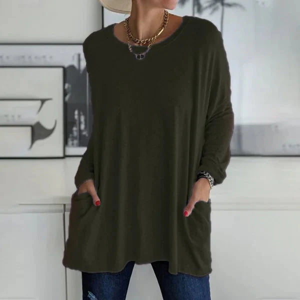 Seraphina™ – Effortless Pocket Pullover