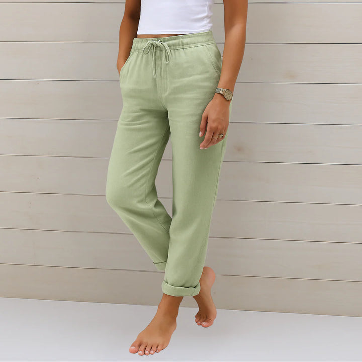 Elara™ – Romantic Hemp Lounge Slacks
