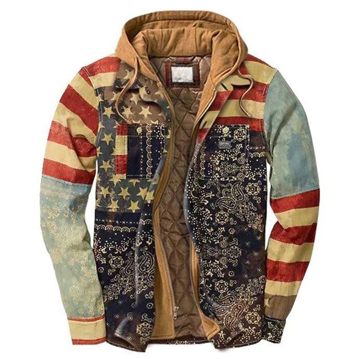 NovaPrint™ – Relaxed Men Hood Jacket