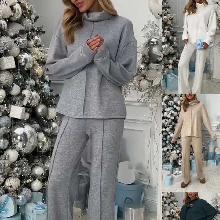 Calmora™ – Sleek Knit Two-Piece Ensemble