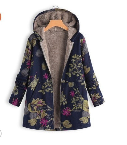Fiora™ Soft Luxe Fleece Jacket – Women’s Cozy Hoodie