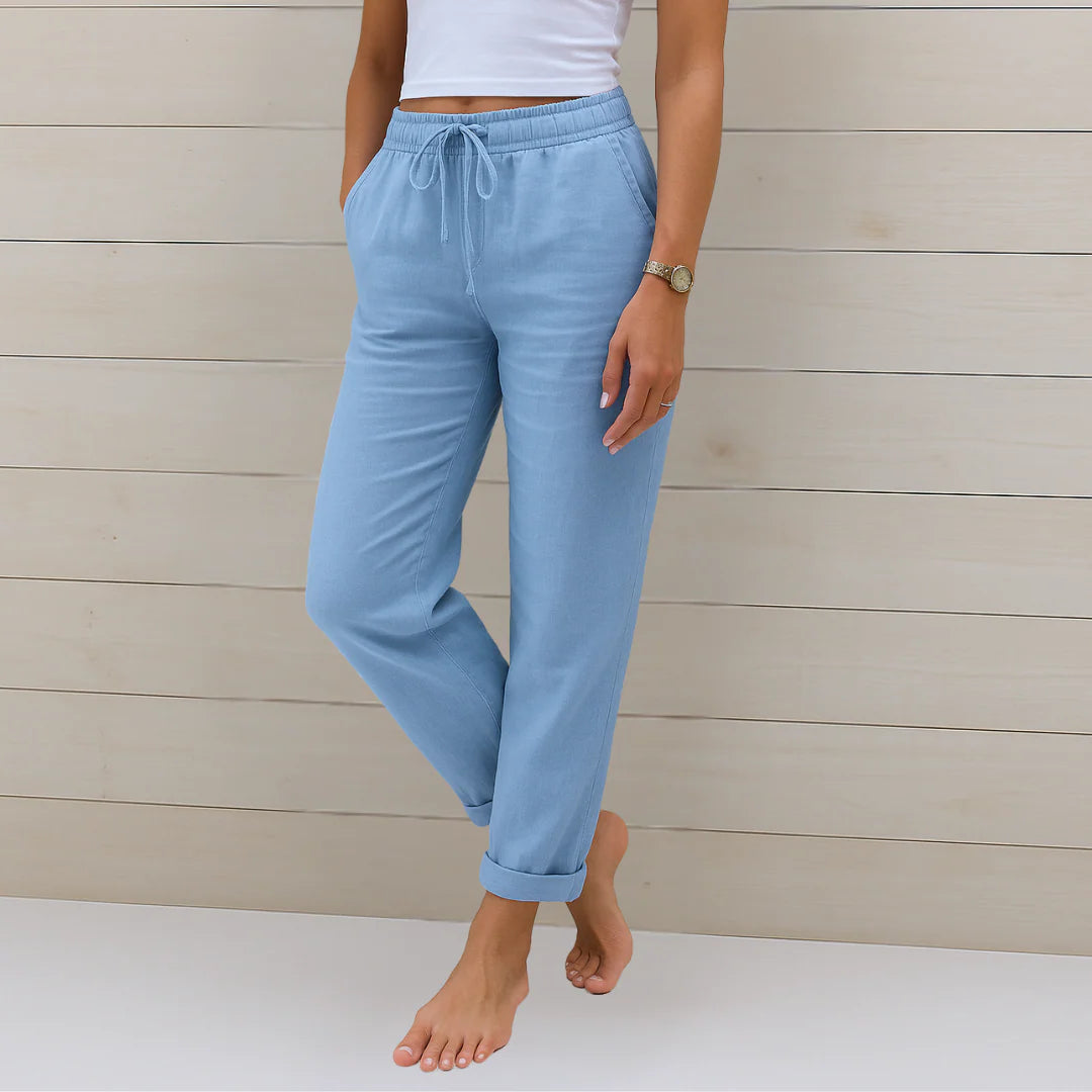 Elara™ – Romantic Hemp Lounge Slacks