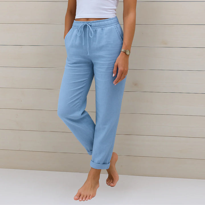 Elara™ – Romantic Hemp Lounge Slacks