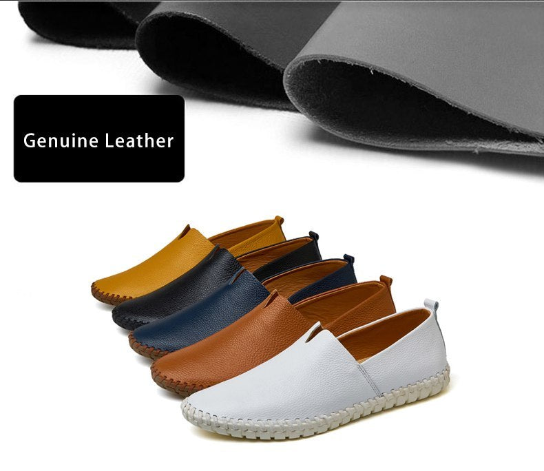 Corven™– Classic Leather Slip-Ons