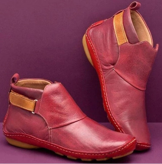 Marzelle™ – Studded Bow Roman Boots