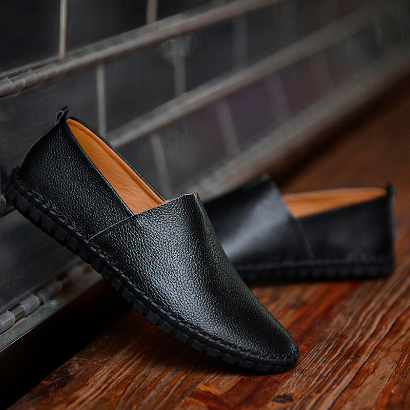 Corven™– Classic Leather Slip-Ons