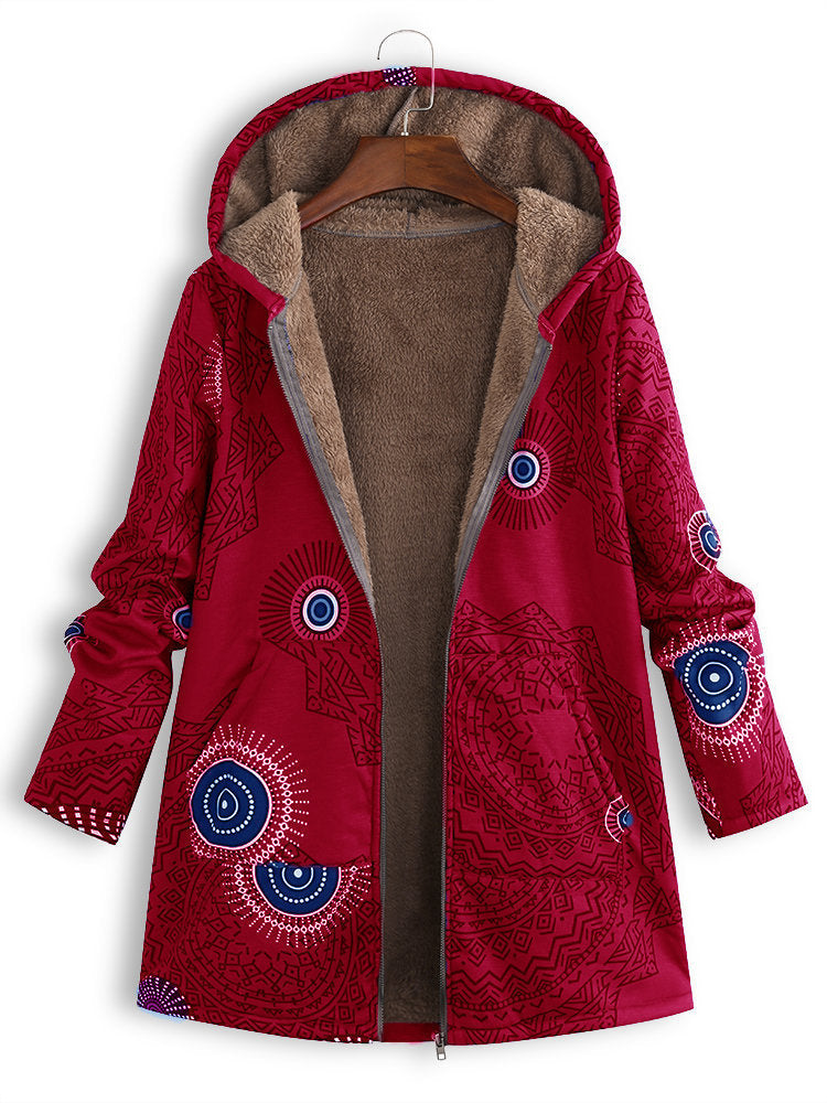 Fiora™ Soft Luxe Fleece Jacket – Women’s Cozy Hoodie