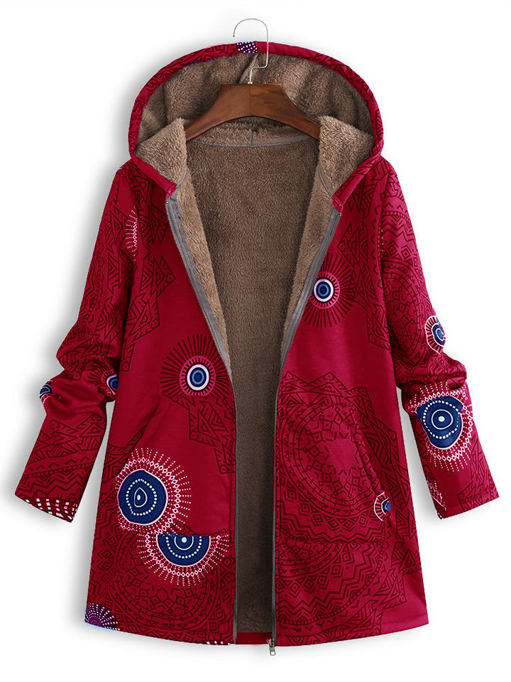 Fiora™ Soft Luxe Fleece Jacket – Women’s Cozy Hoodie