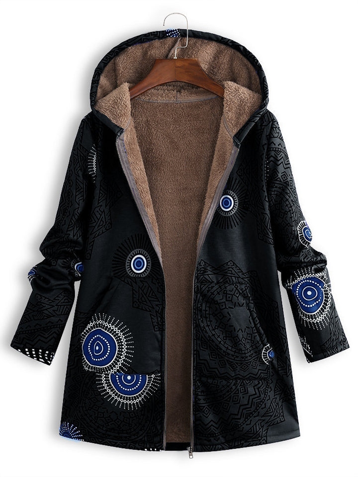 Fiora™ Soft Luxe Fleece Jacket – Women’s Cozy Hoodie