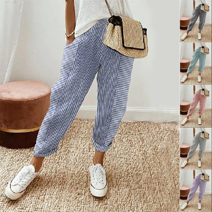Eliza™ – Striped Summer Trousers