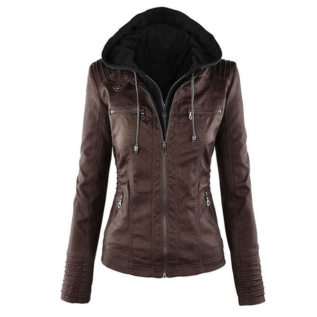 Vespera™ – Tailored Women Leather Jacket