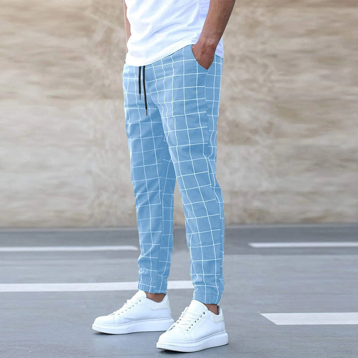 Rovan™ – Relaxed Fit Plaid Trousers