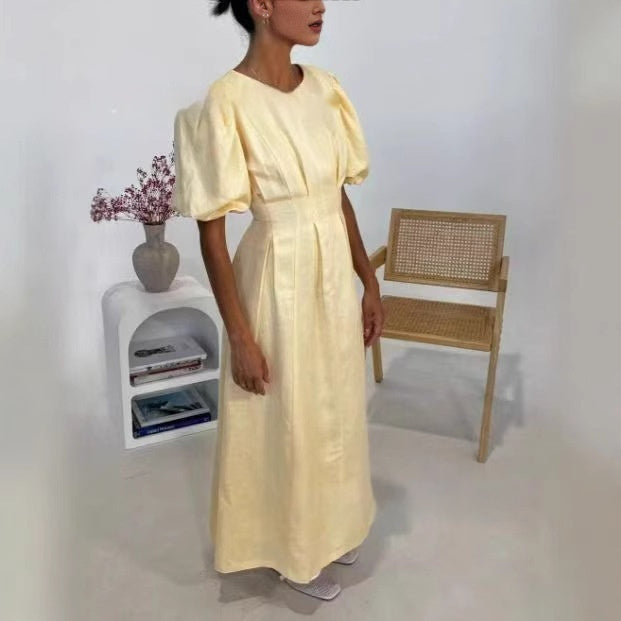 Auréle™ Dress | Limited-Edition in Butter Linen