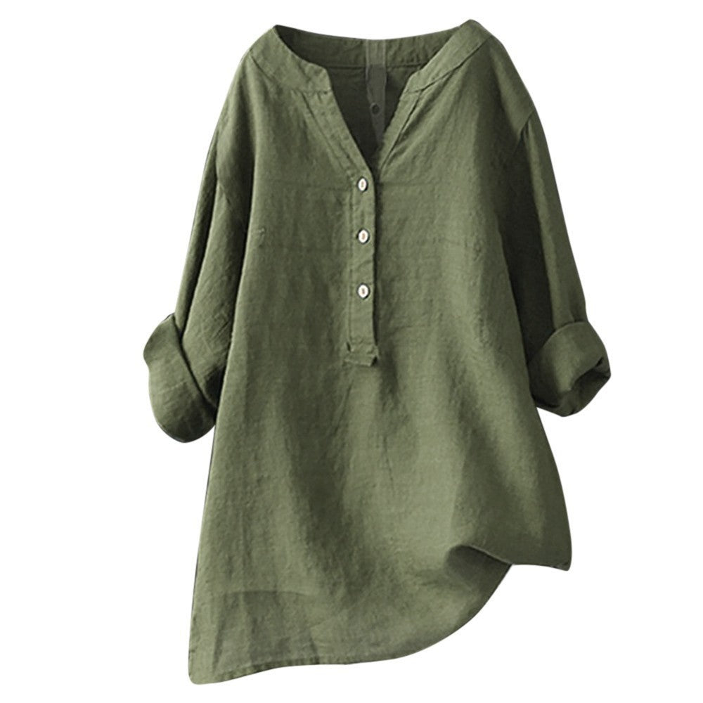 Alorin™ – Breezy Mandarin Blouse