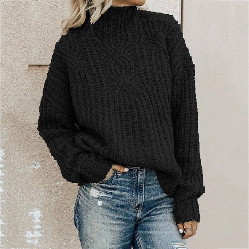 Aloria™ High-Neck Knit – Women’s Twist Pullover