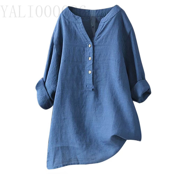 Alorin™ – Breezy Mandarin Blouse