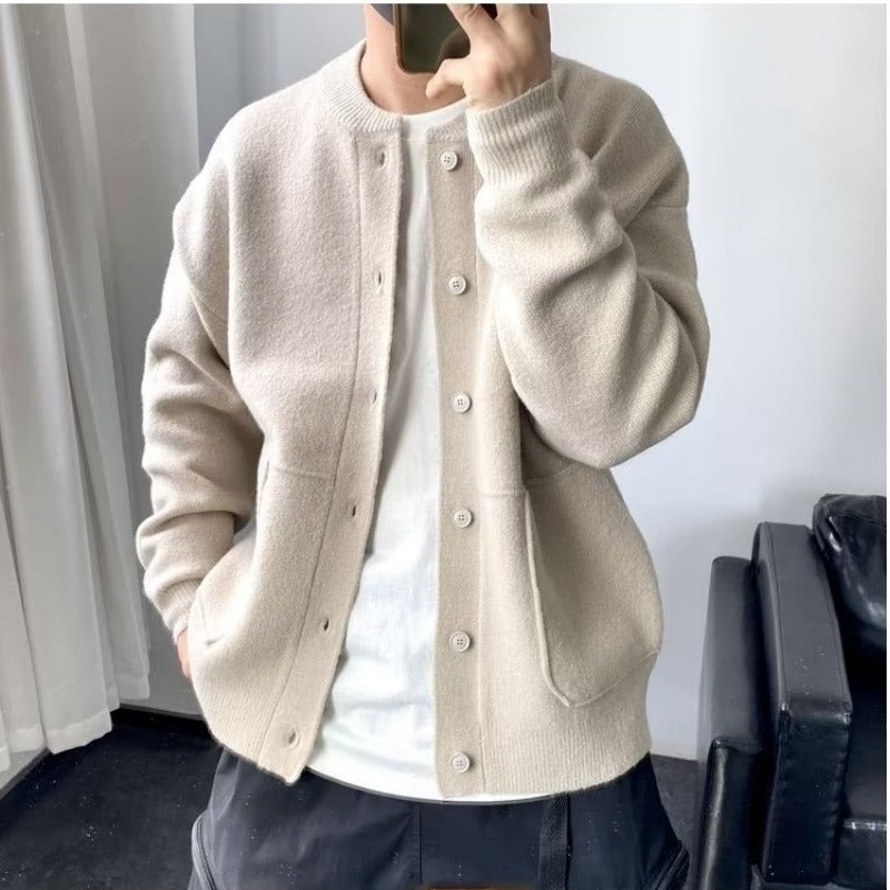 Brayden™ – Wool Knit Cardigan