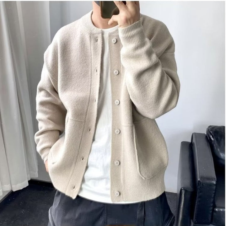 Brayden™ – Wool Knit Cardigan