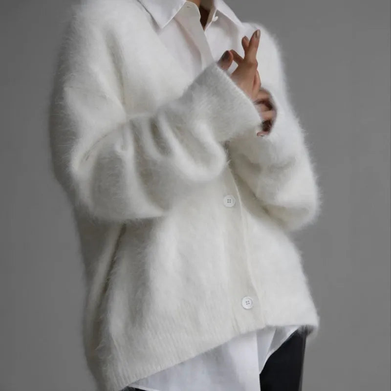 Serave™ – Women’s Loose V-Neck Cardigan
