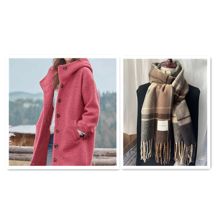 Rosette™ – Soft Wool Blend Coat