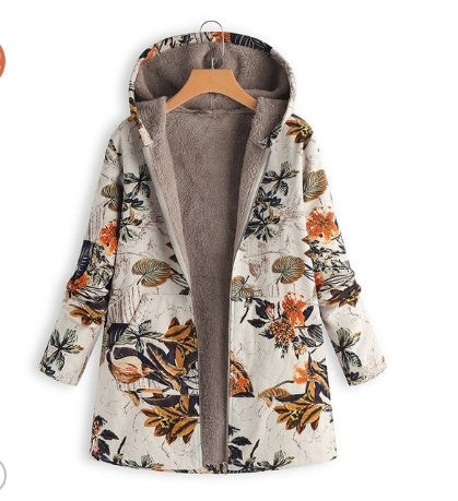 Fiora™ Soft Luxe Fleece Jacket – Women’s Cozy Hoodie