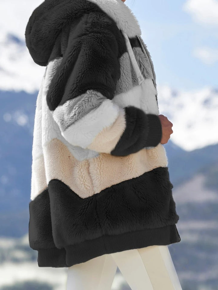 Avelora™ – Women’s Fleece Zip Cardigan