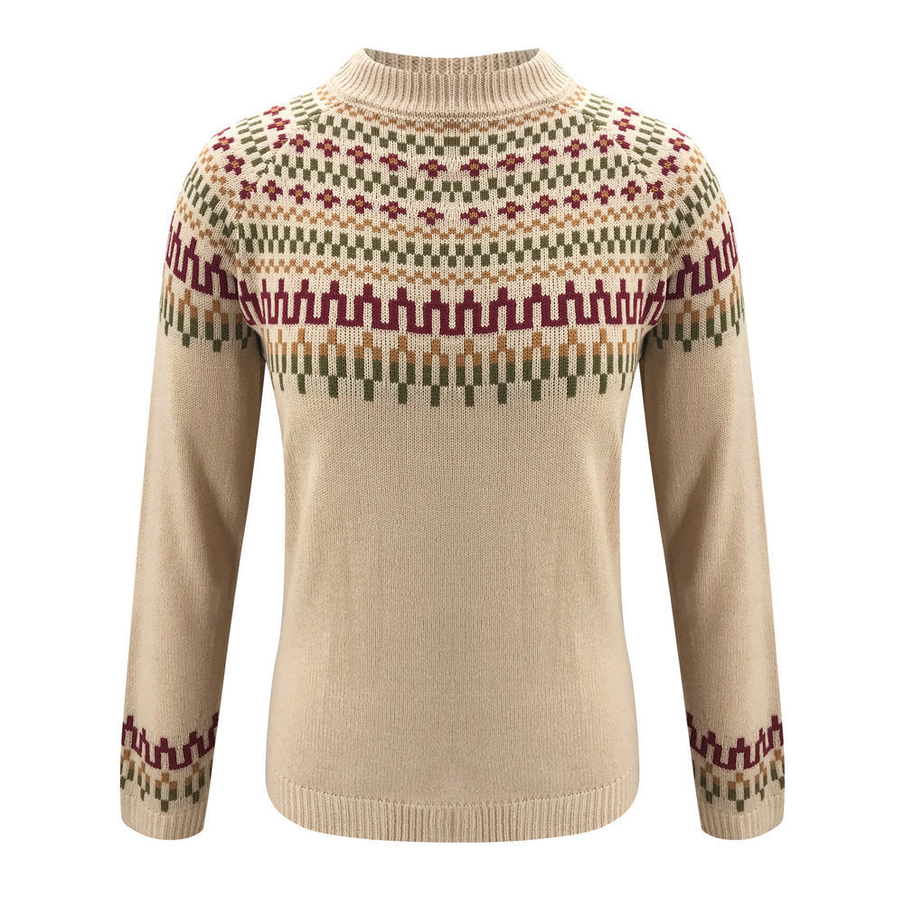 Helga – Printed Icelandic Sweater