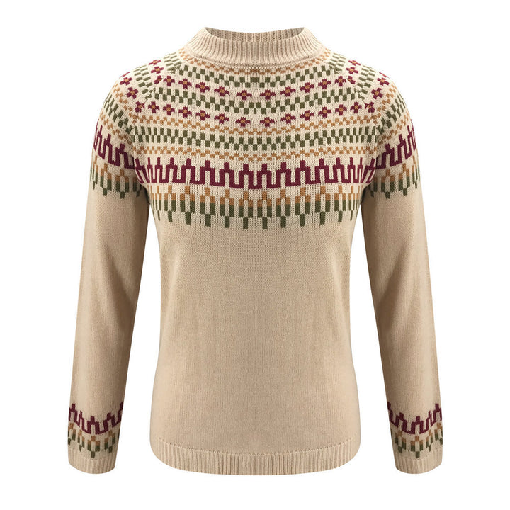 Helga – Printed Icelandic Sweater