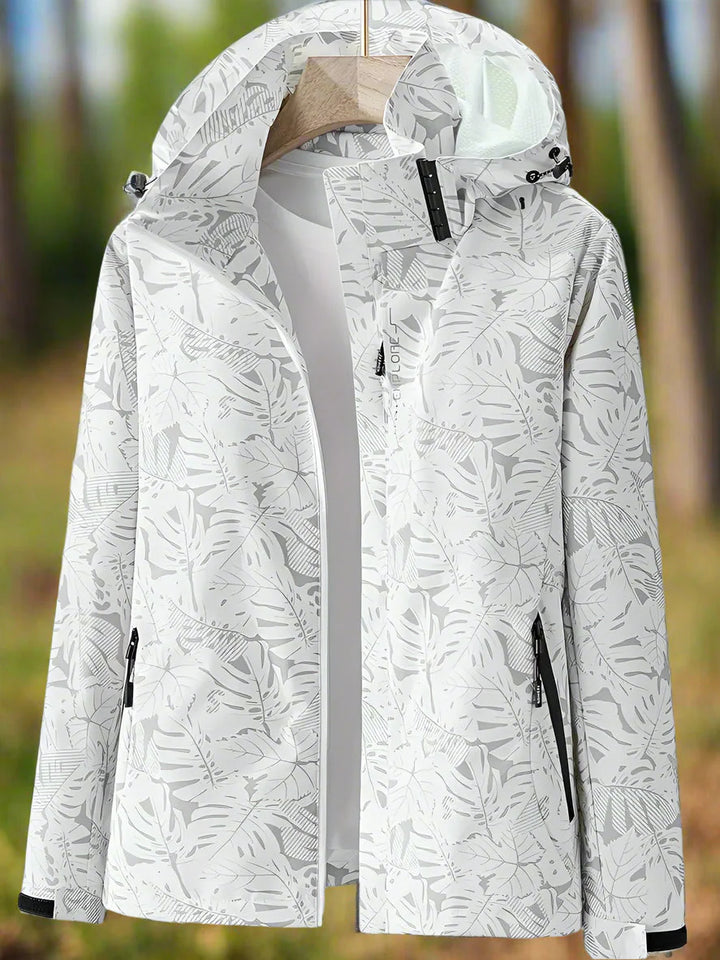 AquaStride™ – Unisex Printed Outdoor Rain Shell
