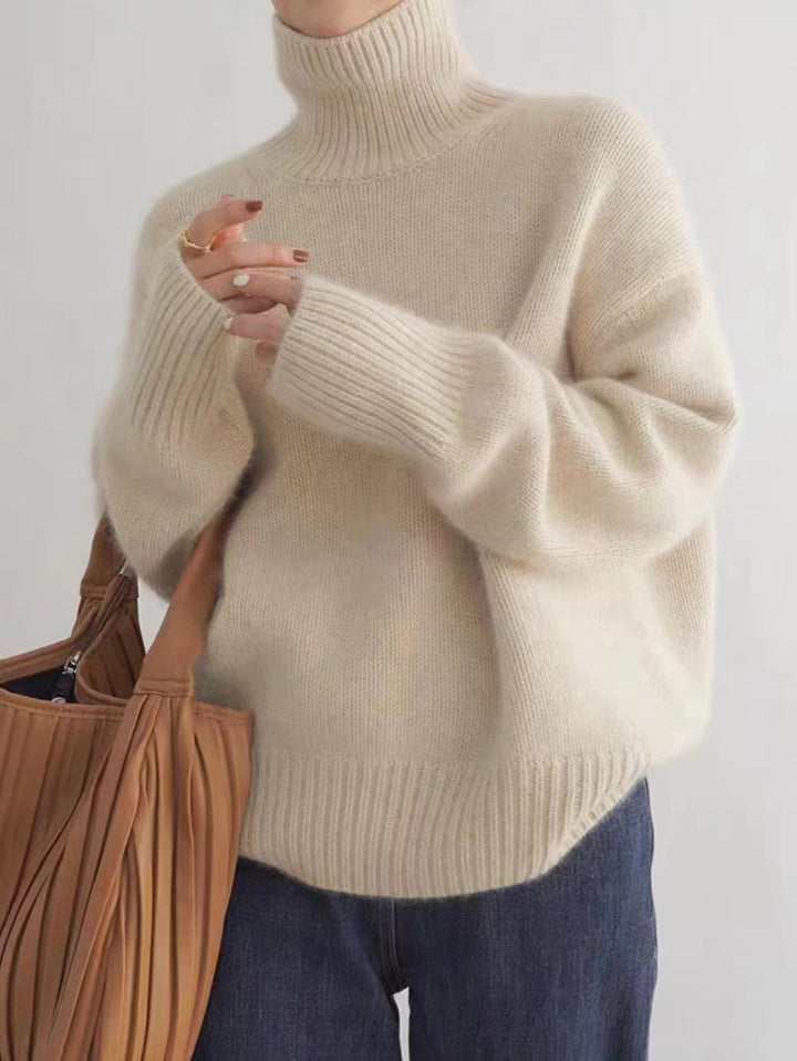 Sereni™ – Woman Soft Thick Turtleneck Pullover